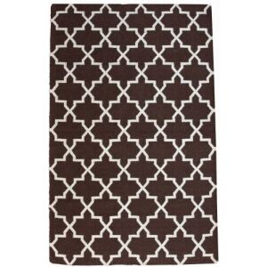 Dywan Bakero Kelim AAR 1 brązowy, 160x230 cm, wzór marokański - Projektowanie wnętrz