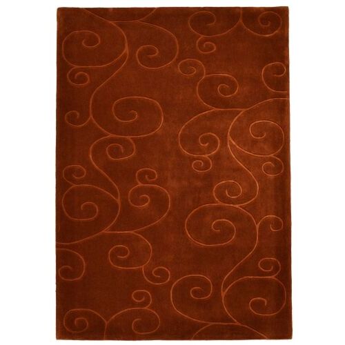 Bakero Tufting 8 Choco Teppich, 140x200 cm, florales Muster