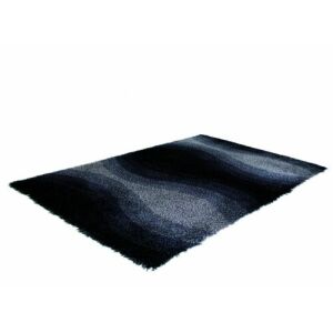 Bakero Shaggy Wellness szürke szőnyeg, 140x200 cm, hullámos mintázatú shaggy szőnyeg - Bakero