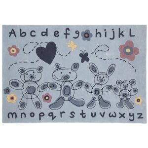 Dywan dziecięcy Bakero Lifestyle Kids 120x180 cm z alfabetem i wzorem zwierzęcym - Dom i ogród