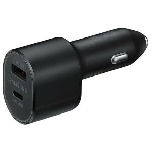 Samsung EP-L5300XBEGEU fekete gyári autós gyorstöltő USB és Type-C csatlakozóval 3000mAh max 45W 118603348 - Autós töltő