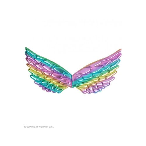 Színes szárnyak gyerek jelmezhez, 43x22 cm, könnyen rögzíthető