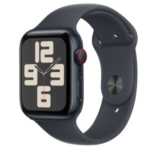 Apple Watch SE2 44mm fekete alumínium tok sportszíjjal - Apple