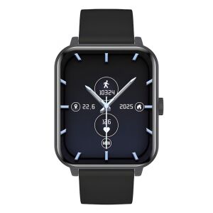 myPhone WATCH Classic 2 smartwatch, czarny, widok z przodu - Inteligentne urządzenie