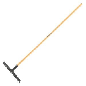 PALISAD 370 acél gereblye csavart fogak lakkozott nyél Luxe 124017863 - Gereblye