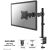 Držiak na monitor Newstar NM-D135BLACK pre ergonomické pracovné prostredie