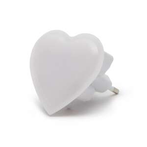 Red LED Night Light Heart - 230 V