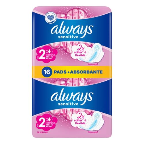 ALWAYS ULTRA EGÉSZSÉGÜGYI BETÉT SENS SUPER DUO 16DB 118633359