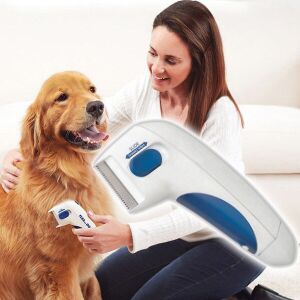 Elektromos bolhairtó fésű kutyáknak és macskáknak