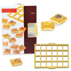 Süteményszaggató, tésztakiszúró forma - négyzet