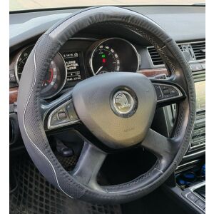 Univerzális kormányvédő 38cm fekete-silver 2396S