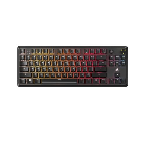 Механична геймърска клавиатура CORSAIR K70 CORE TKL RGB, tenkeyless дизайн