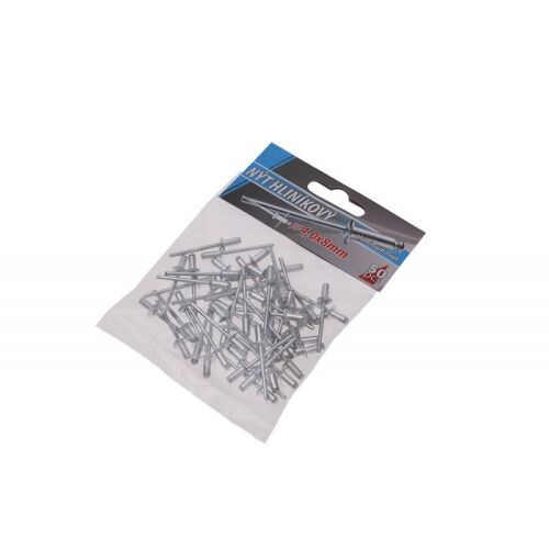 Alumínium popszegecs 4,0 x 8 mm, 50 darabos kiszerelés - Szegecs