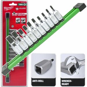 SET CAPACI MILWAUKEE 10 buc 3/8 TORX 134072125 - Chei tubulare