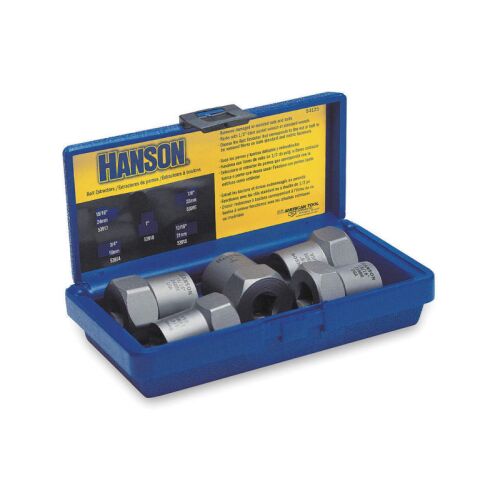 IRWIN Hanson 5 darabos csavarkiszedő készlet kék tokban, ferde nézet - Irwin Tools