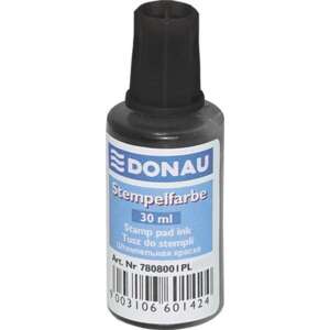 DONAU black stamp pad ink, 30 ml - Office accessory