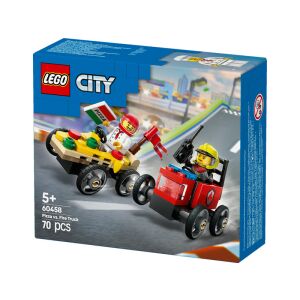 LEGO City Great Vehicles 60458 Pizzásautó vs. tűzoltóautó, versenyautós csomag 118679167