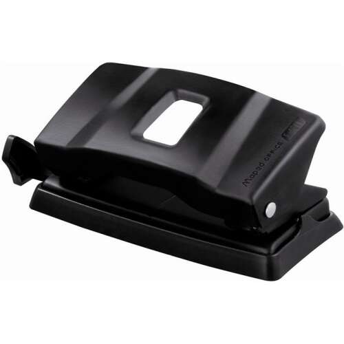 Maped Office Essentials 12 black metal two-hole punch