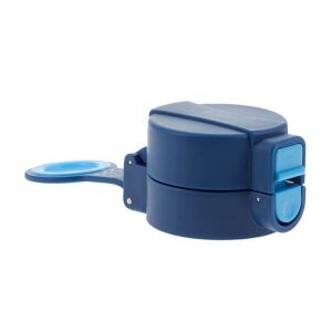 Ars Una niebieska pokrywka do butelki na wodę z blokadą bezpieczeństwa - Ars Una