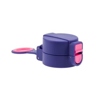 Capac sticlă de apă Ars Una cu blocare de siguranță, violet și roz - Ars Una