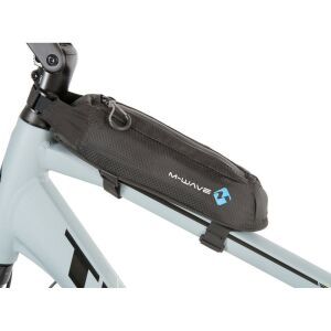 M-Wave BP Top fekete váztáska kerékpárra szerelve, kerékpáros felszerelés - M-Wave