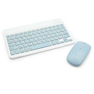 Vezeték nélküli billentyűzet és egér szett, kék