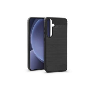 Haffner Carbon Schwarze Hülle für Samsung Galaxy S25+ - Handyhüllen