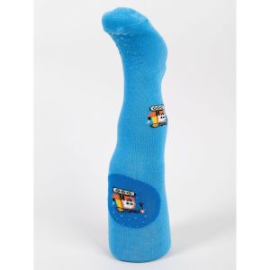 Yo!club pamut harisnyanadrág csúszásgátlóval (80-86) - kék/lánctalpas daru 118745317 - Yoclub