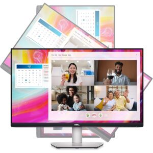 Dell S2722DZ 27 hüvelykes monitor használat közben videokonferencián - Dell