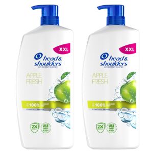 Head & Shoulders Apple Fresh Šampón proti lupinám 2x800ml, dvojbalenie - Šampón