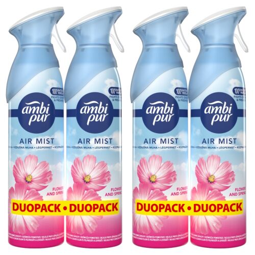 Ambi Pur Flower & Spring Lufterfrischerspray 4x185ml