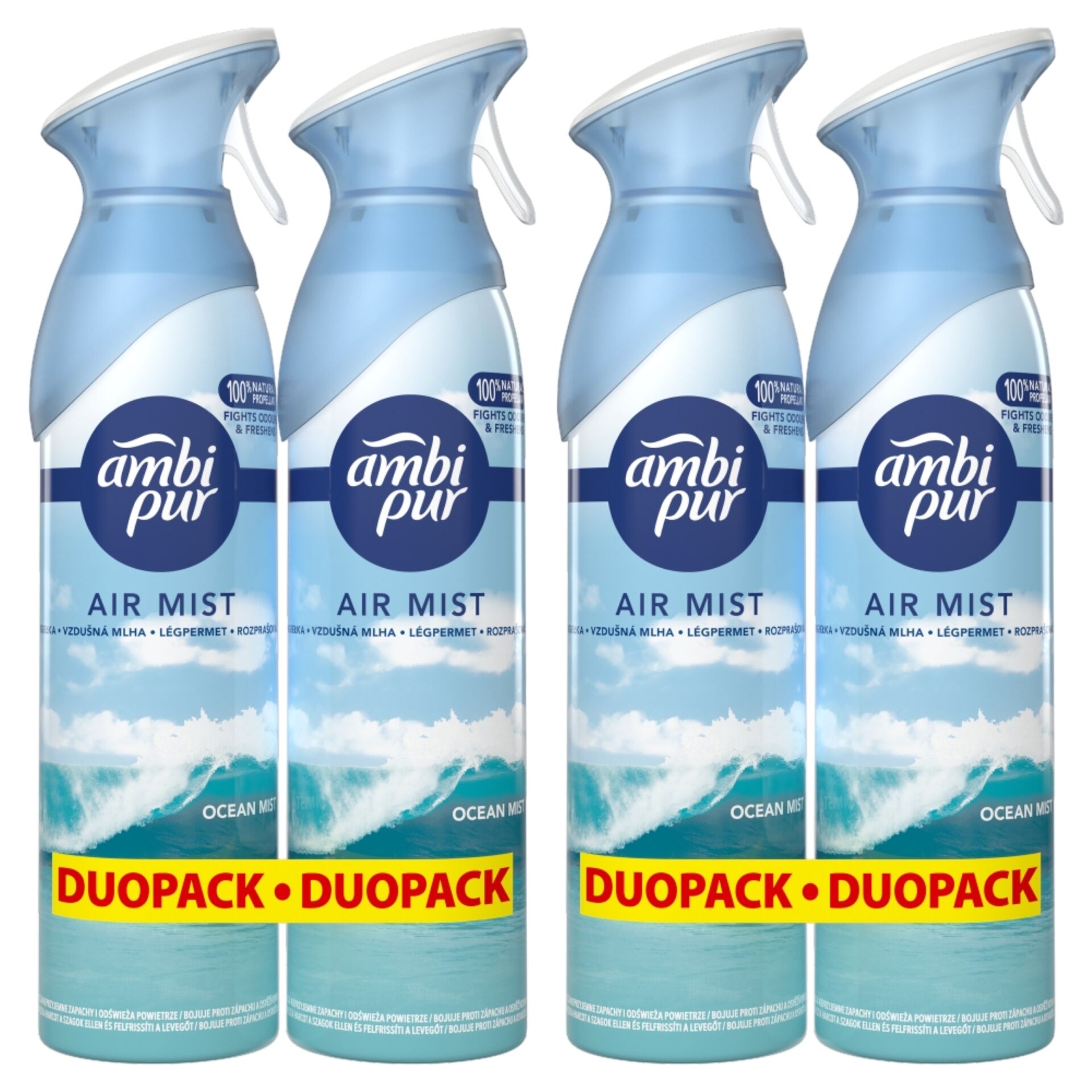 Ambi Pur Ocean Mist Légfrissítő spray 4x185ml