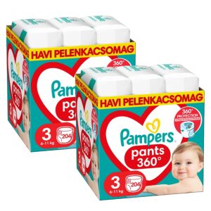 Pampers Pants 360° Midi Größe 3 (6-11kg) Monatspackung - 408 Stück - Windeln