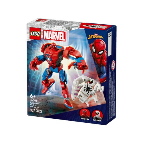 LEGO Super Heroes Marvel 76308 Робот Спайдърмен срещу Анти-Живот 118749913