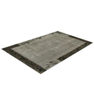 Изглед под ъгъл на сребрист килим Bakero Frisee 1011-02, 120x180 cm - Декорация