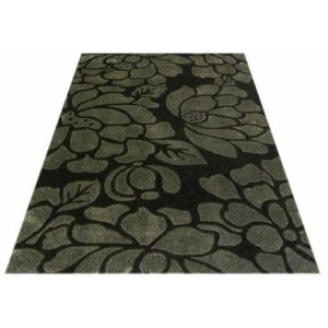 Bakero Frisee 1016-03 Anthrazit Teppich, 120x180 cm, florales Muster - Innenarchitektur