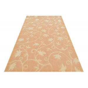 Bakero Malorca beiger Teppich 140x200 cm, Blumendesign - Teppiche