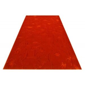 Червен килим Bakero Malorca, 200x300 см, флорален дизайн - Bakero