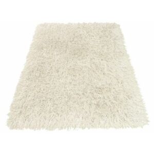 Bakero Shaggy Salsa weißer Teppich isoliert auf Weiß - Innenarchitektur