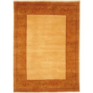 Bakero Classica Exclusiv réz szőnyeg, 70x140 cm, kézi csomózású gyapjú szőnyeg neobarokk mintával - Bakero