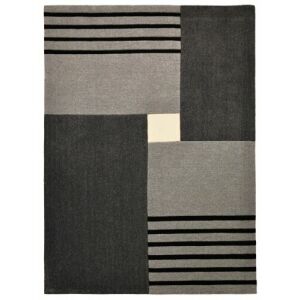 Bakero Manolo 2603 Antracit Szőnyeg, geometrikus mintázat, 170x240 cm - Bakero