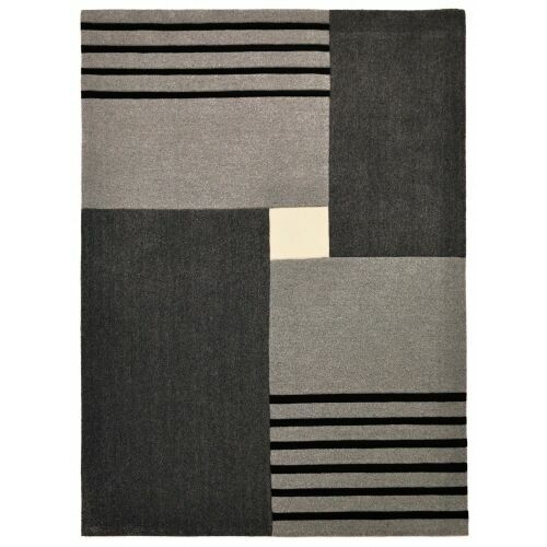 Килим Bakero Manolo 2603 Антрацит, геометричен дизайн, 170x240 см