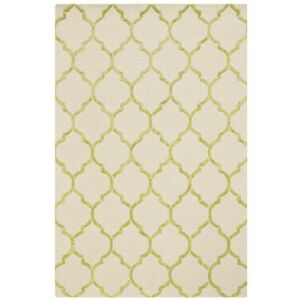 Bakero Chain olive Teppich mit marokkanischem Muster, 153x244 cm - Innenarchitektur