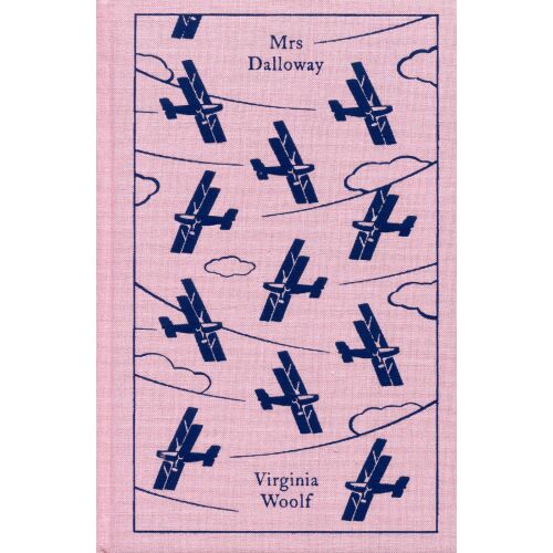 Virginia Woolf: Mrs Dalloway, klasszikus regény repülőgépes borítóval - Idegennyelvű könyv