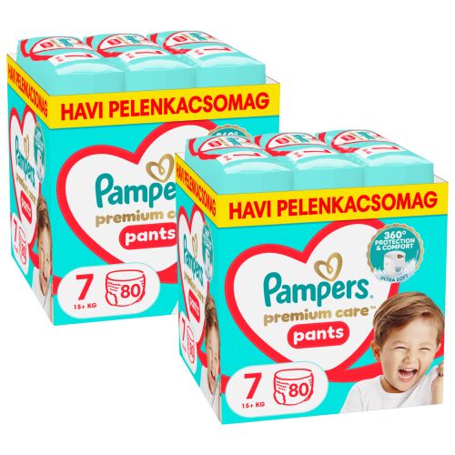 Pampers Premium Care Pants 2 Месечен пакет пелени 17kg+ Junior 7 (160бр.) 145325634