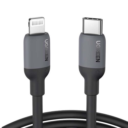 Kabel UGREEN USB-C do Lightning, 1m, czarny