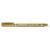 STAEDTLER "8323" Gold Decorative Marker, 1-2 mm, Chisel Tip 99145281