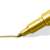 STAEDTLER 8323 gold metallic marker, close-up of the tip