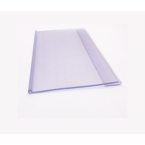 Transparente selbstklebende Etikettentasche, 11x15 cm, zum Organisieren und Beschriften