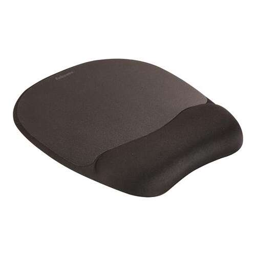 Fellowes Memory Foam Mauspad mit Handgelenkstütze, Schwarz